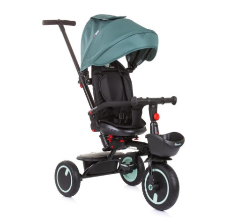 Велосипед трехколесный Chipolino Quick Fold 360°, поворотное сиденье