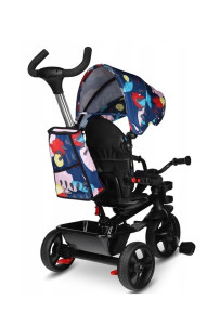 Велосипед трехколесный Lionelo Haari, поворотное сиденье, складной