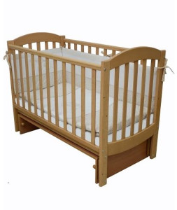 Детская кроватка Верес Соня ЛД10, с маятником, под дерево