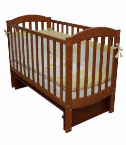 Детская кроватка Верес Соня ЛД10, с маятником, под дерево