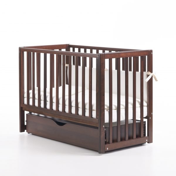 Детская кроватка Верес Соня ЛД13, с маятником и ящиком, орех