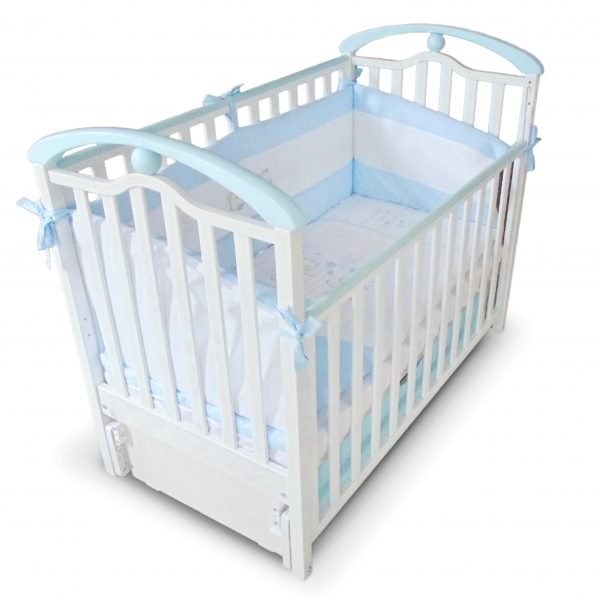 Детская кроватка Верес Соня ЛД5, с продольным маятником и ящиком