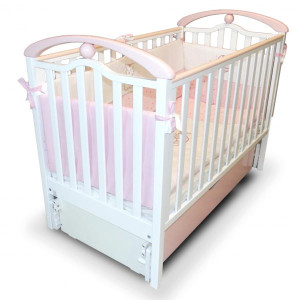 Детская кроватка Верес Соня ЛД5, с продольным маятником и ящиком