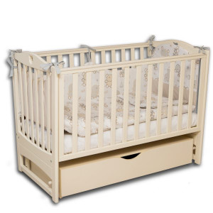 Детская кроватка Верес Соня ЛД7, с маятником и ящиком