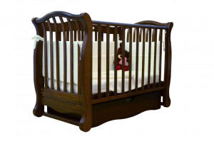 Детская кроватка с ящиком Верес Соня ЛД19, с маятником