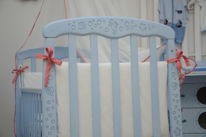 Детская кроватка Верес Соня ЛД1 Патина, с ящиком и полозьями, с резьбой