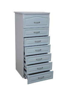 Комод Верес Неделька Патина, филенчатый, 129х59х48 см