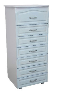 Комод Верес Неделька Патина, филенчатый, 129х59х48 см