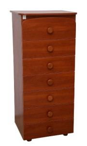 Комод Верес Неделька, под дерево, 129х59х48 см