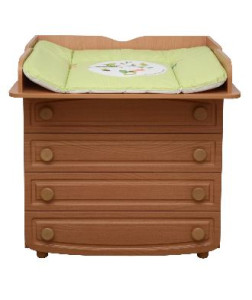 Комод-пеленатор Верес, филенчатый, под дерево, 95х89х49 см