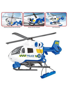 Вертолет инерционный City Series Полиция, 1:20