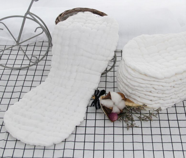 Вкладыш для многоразовых подгузников 11837, 12-ти слойный, муслиновый, 25х10см, 1шт.