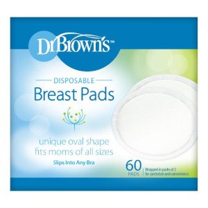 Прокладки для груди Dr. Brown's, одноразовые, 60шт.