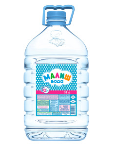 Вода детская Малыш для детского питания 0m+, 5л