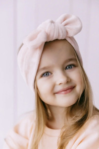 Повязка для девочек Янгол Солоха, велюровая, 1-3 лет