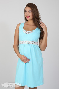 Сорочка для беременных ЮЛА МАМА Sela, ночная рубашка беременных и кормящих