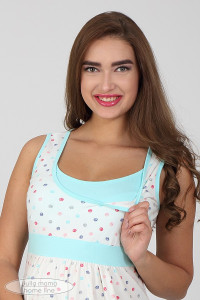 Сорочка для беременных ЮЛА МАМА Sela, ночная рубашка беременных и кормящих