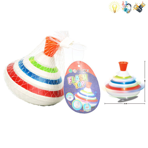 Юла детская 000346, со звуком и светом, 10,5х10,5х11см