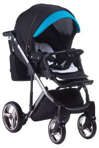 Коляска универсальная Adamex Luciano Polar Graphite 2 в 1