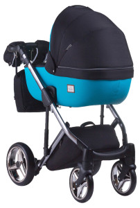 Коляска универсальная Adamex Luciano Polar Graphite 2 в 1