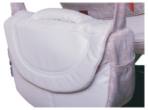 Коляска Adamex Lara Кожа 2 в 1