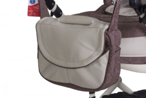 Коляска Adamex Lara Кожа 2 в 1