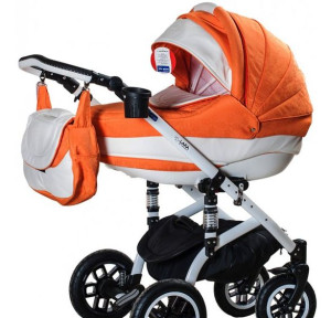 Коляска Adamex Lara Кожа 2 в 1