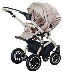 Коляска Adamex Lara Кожа 2 в 1