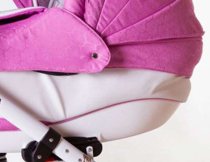 Коляска Adamex Lara Кожа 2 в 1