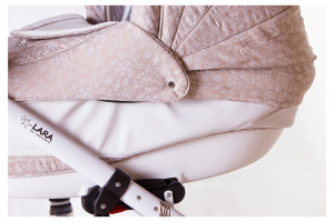 Коляска Adamex Lara Кожа 2 в 1