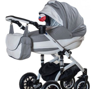 Коляска Adamex Lara Кожа 2 в 1