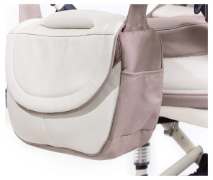 Коляска Adamex Lara Кожа 2 в 1