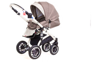 Коляска Adamex Lara Кожа 2 в 1