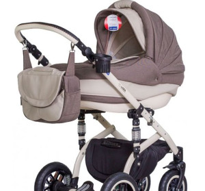 Коляска Adamex Lara Кожа 2 в 1