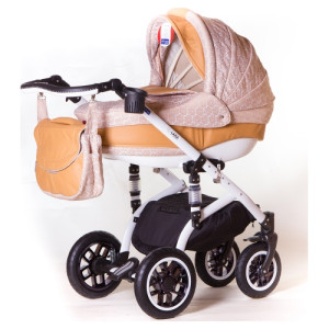 Коляска Adamex Lara Кожа 2 в 1