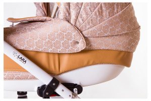 Коляска Adamex Lara Кожа 2 в 1