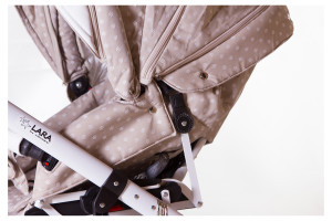 Коляска Adamex Lara Кожа 2 в 1