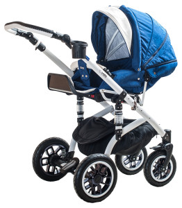 Коляска Adamex Lara Кожа 2 в 1