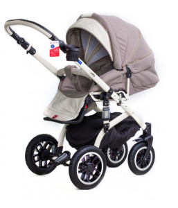 Коляска Adamex Lara Кожа 2 в 1