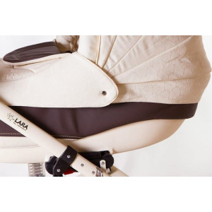 Коляска Adamex Lara Кожа 2 в 1