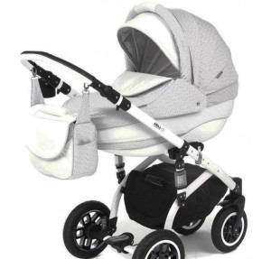 Коляска Adamex Lara Кожа 2 в 1