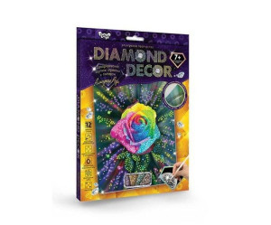 Набор для творчества Danko Toys Diamond Decor, картинки в ассортименте