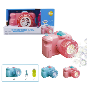 Машинка для пускания мыльных пузырей Essa Toys Камера, со светом и музыкой