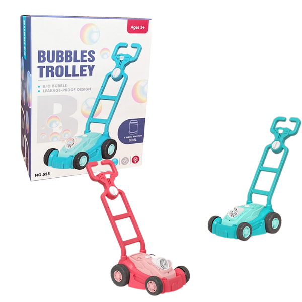 Тележка для пускания мыльных пузырей Essa Toys Bubbles Trolley, 80мл