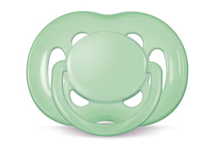 Пустышка Phillips AVENT Freeflow, силиконовая, ортодонтическая, 6m+, 1шт.