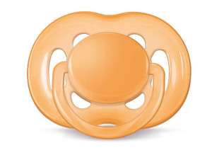 Пустышка Phillips AVENT Freeflow, силиконовая, ортодонтическая, 6m+, 1шт.