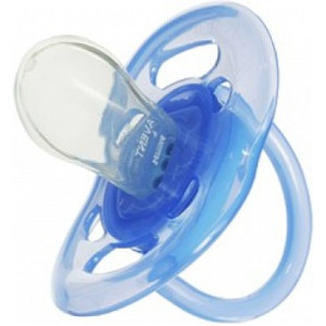 Пустышка Phillips AVENT Freeflow, силиконовая, ортодонтическая, 6m+, 1шт.