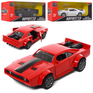 Машинка АвтоСвит AS-1886 Спорткар, инерционная, металлическая, 12 см