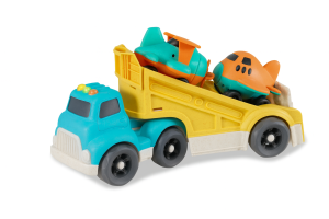 Автовоз игрушечный Geng Feng Car, с машинками, биопластик, в ассортименте