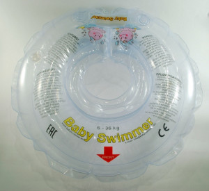 Круг BabySwimmer для купания новорожденных, 6-36m, вес 6-36кг